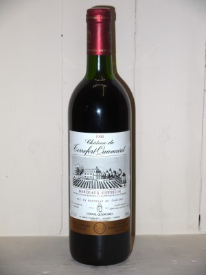 Grands vins Autres appellations de Bordeaux Château Terrefort Quancard 1990