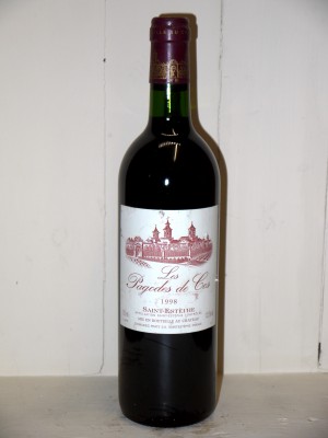 Vins anciens Saint-Estèphe Château Cos d'Estournel "Les Pagodes de Cos" 1998