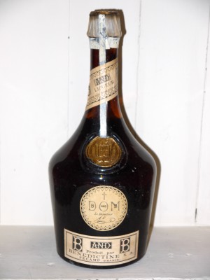 Grand Liqueur  Magnum Bénédictine & Brandy Années 50