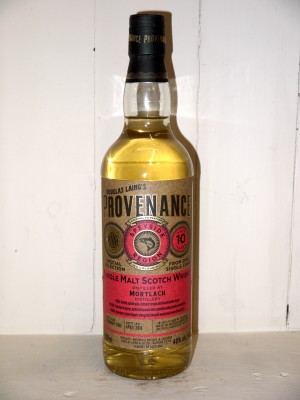 Whisky millesime Provenance Mortlach 2008 10ans d'âge Douglas Laing Provenance