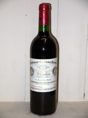 Grands vins Margaux Château Cheval Blanc 1974