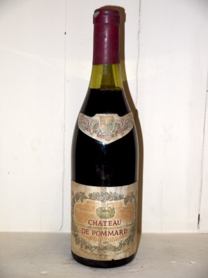Vins de collection Bourgogne Château de Pommard 1970