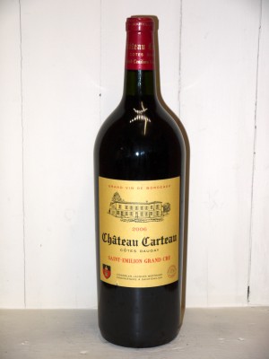 Vins grands crus Saint-Émilion Magnum Château Carteau 2006 Côtes Daugay