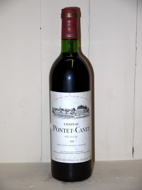 Château Pontet Canet 1981