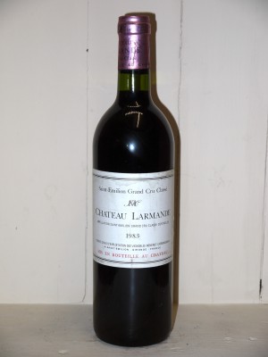 Vins grands crus Bordeaux  Château Larmande 1983
