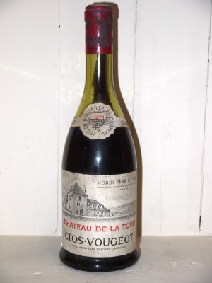 Vins grands crus Bourgogne Château de La Tour 1971 Clos Vougeot Grand Cru