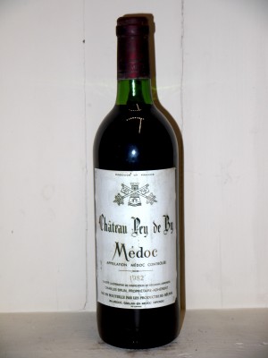 Vins anciens Médoc Château Pey de By 1982