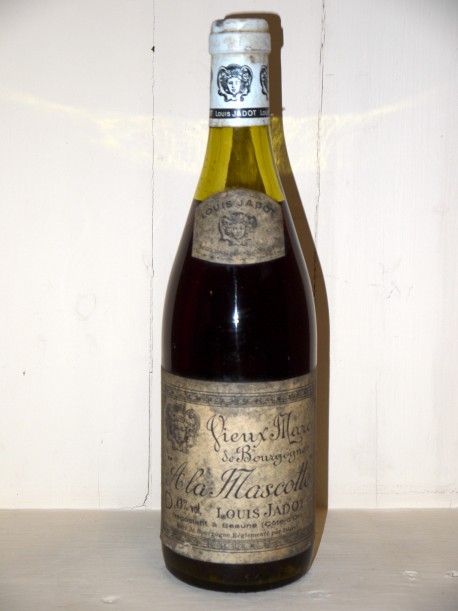 Vieux Marc de Bourgogne "A La Mascotte" Louis Jadot