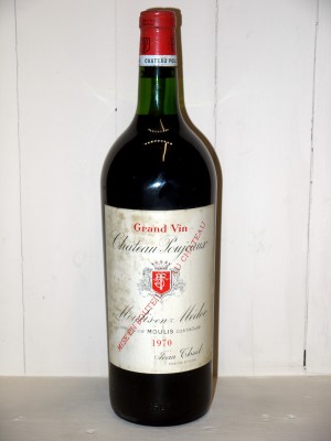 Grands vins Listrac-Médoc - Moulis-en-Médoc Magnum Château Poujeaux 1970