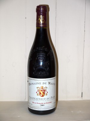 Vins anciens Châteauneuf du Pape Domaine de Nalys 2001