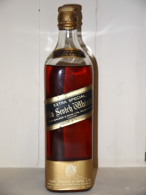 Grand Whisky  Johny Walker Black Label Extra Special Années 70