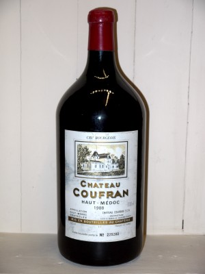 Vins anciens Haut-Médoc Double Magnum Château Coufran 1988 en CBO