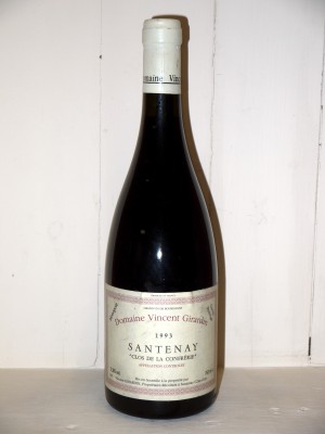 Vins anciens Bourgogne Santenay "Clos de la Confrérie" 1993 Vincent Girardin