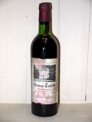 Vins grands crus Pomerol - Lalande de Pomerol Château Taillefer 1975