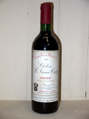 Grands vins Médoc Château Le Vieux Turc 1985