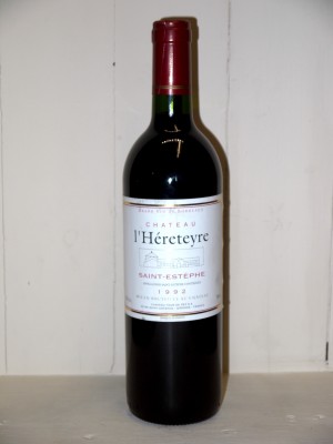 Grands vins Saint-Estèphe Château L'Héreteyre 1992