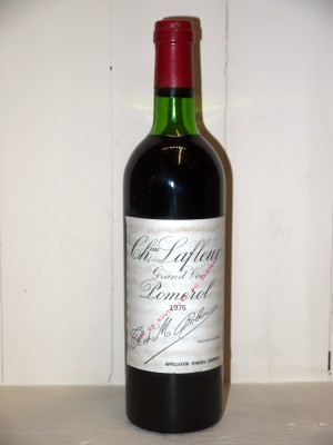 Grands vins Pomerol - Lalande de Pomerol Château Lafleur 1975