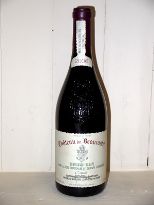 Grands vins Rhone Valley Château de Beaucastel 2006