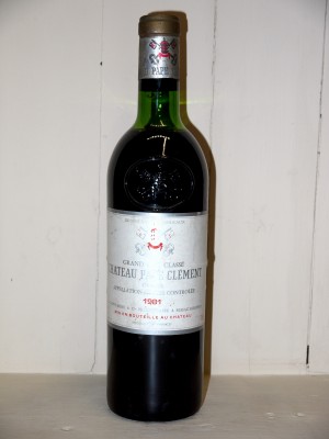 Vins de collection Bordeaux Château Pape Clément 1981