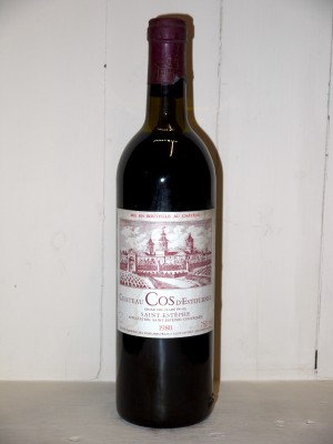 Grands vins Saint-Estèphe Château Cos d'Estournel 1980