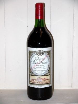 Grands vins Margaux Magnum Château Rauzan-Gassies 1982