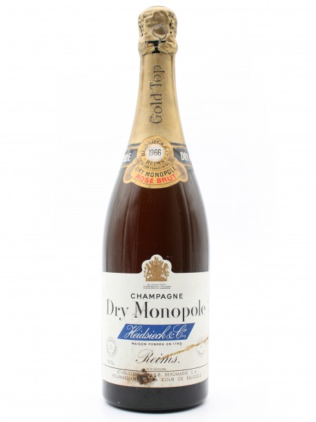 Champagne Dry Monopole Rosé Brut 1966 Heidsieck & co