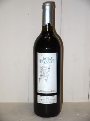 Vins grands crus Saint-Émilion Château Teyssier 1993