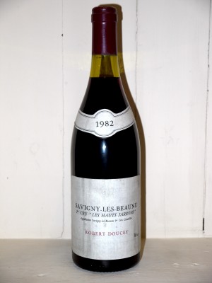 Vins de collection Beaune - Savigny-les-Beaune Savigny-Les-Beaune 1er Cru "Les Hauts Jarrons" 1982 Robert Doucet