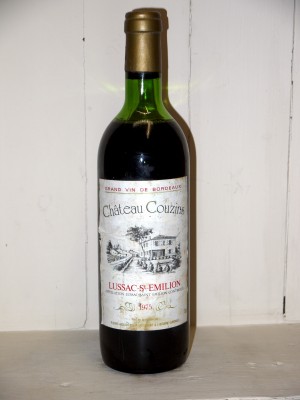 Grands vins Autres appellations de Bordeaux Château Couzins 1975