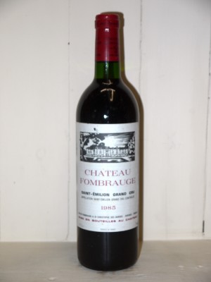 Grands crus Bordeaux Château Fombrauge 1985