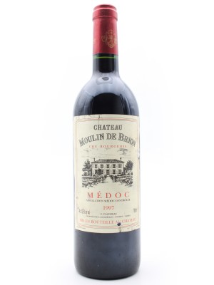 Grands vins Médoc Château Moulin de Brion 1985