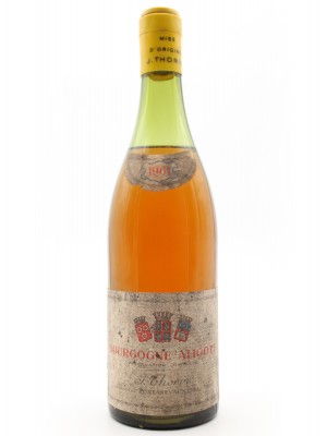 Millesime prestige Autres appellations de Bourgogne Bourgogne Aligoté 1961 Thorin
