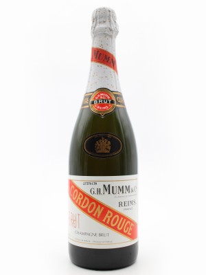 Grands crus de Champagne Champagnue Mumm Cordon Rouge 1985