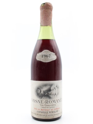 Vins de collection Bourgogne Vosne Romanée "Les Suchots" 1972 Domaine Charles Noellat
