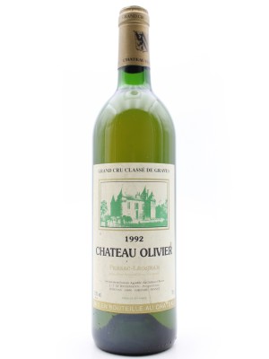 Vins grands crus Pessac-Léognan - Graves Château Olivier 1992