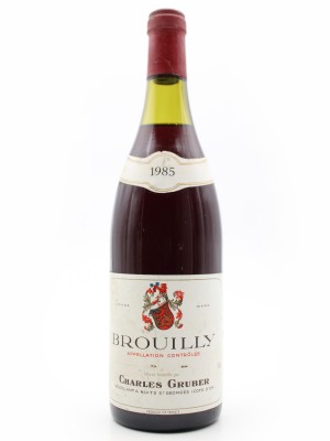 Brouilly 1985 Charles Gruber