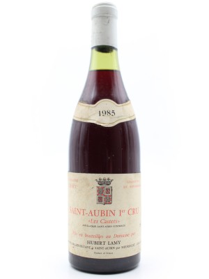 Vins de collection Bourgogne Saint-Aubin 1er Cru "Les Castets" 1985 Hubert Lamy