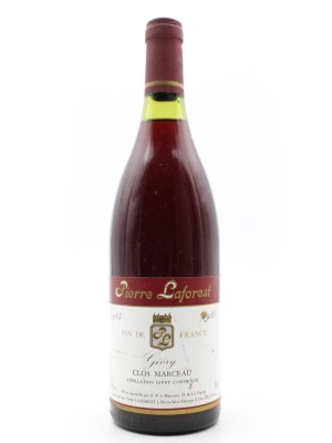 Vins anciens Bourgogne Givry "Clos Marceau" 1985 Laforest