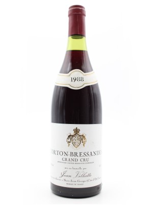Vins grands crus Bourgogne Corton-Bressandes Grand Cru 1988 Jean Villatte