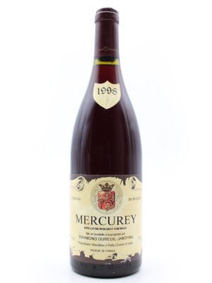 Millesime prestige Bourgogne Mercurey 1998 Dureuil-Janthial