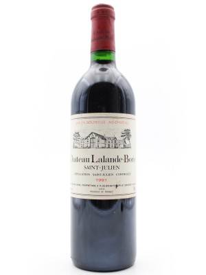 Vins anciens Saint-Julien Château Lalande-Borie 1989