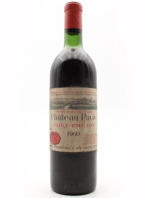 Grands vins Bordeaux Château Pavie 1960