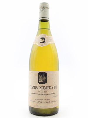 Grands crus Bourgogne Chablis 1er Cru Vaillons 1991 Domaine Jean Collet & Fils