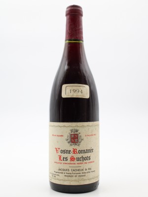 Vins anciens Bourgogne Vosne-Romanée 1994 "Les Suchots" Jacques Cacheux