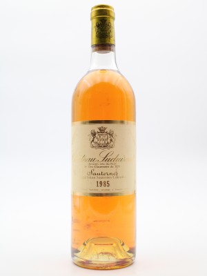 Grands vins Sauternes - Barsac - Loupiac Château Suduiraut 1985