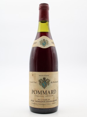 Grands vins Bourgogne Pommard 1985 Rossignol-Changarnier