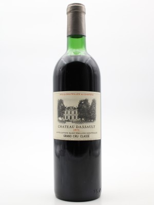 Grands vins Bordeaux  Château Dassault 2001