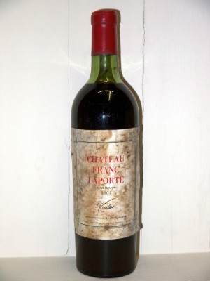 Grands vins Pomerol - Lalande de Pomerol Château Franc Laporte 1964