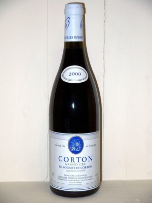 Millesime prestige Aloxe Corton Corton Grand Cru Le Rognet-et-Corton 2000 Domaine Henri et Gilles Buisson