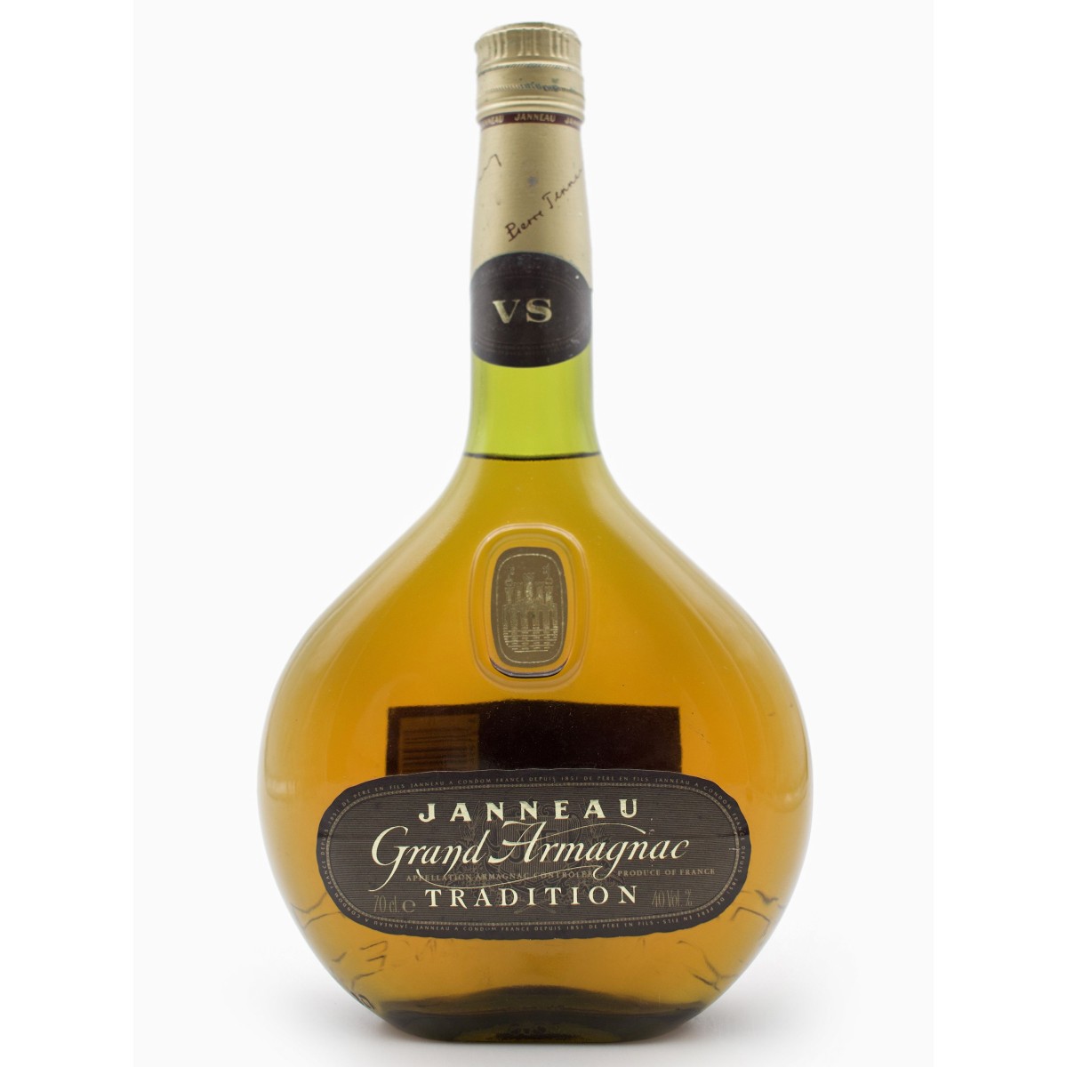Bottle Grand Armagnac Janneau Tradition Années 80 - Au Droit de